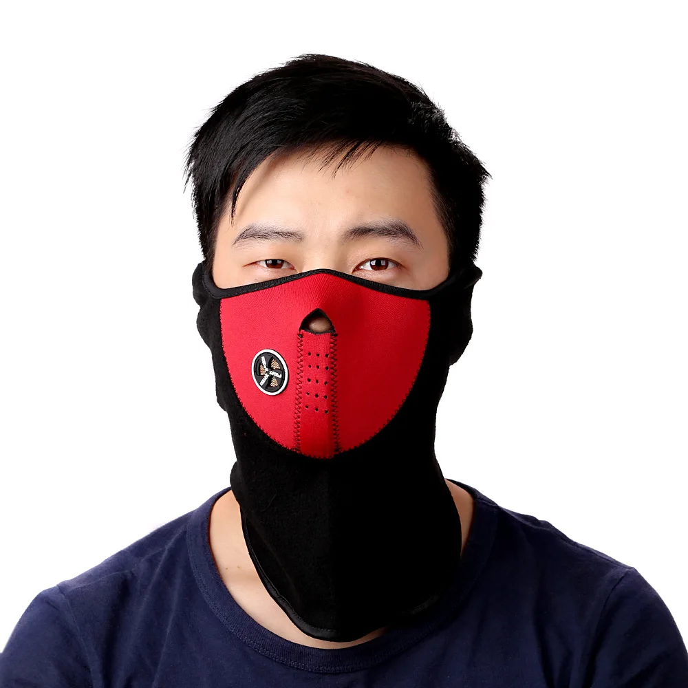 

Sports Face Mask Bicyle Cycling Motorcycle Winter Sports Ski Snowboard Hood Wind Stopper Face Mask Headwear Thermal Fleece