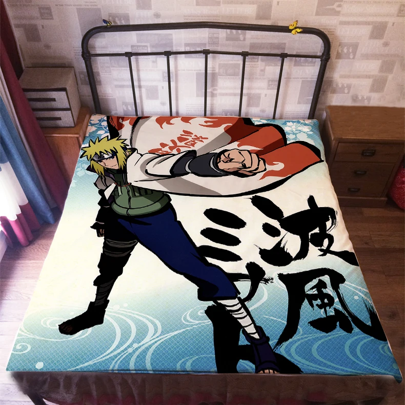 Free Shipping Anime Manga Naruto Bed Sheet 150*200cm Bedsheet 005in