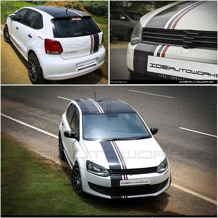 

Popular Trendy Lines Whole Set Sticker For Volkwagen Golf Z2CA429
