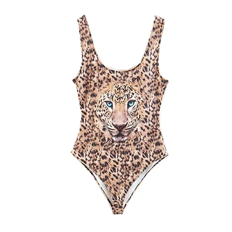 leopard print backless top