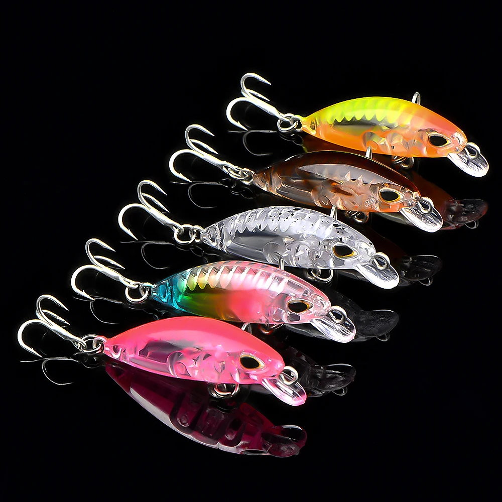 Fulljion мини блесна Рыболовные Приманки Твердые плавающие воблеры Crankbait подвеска