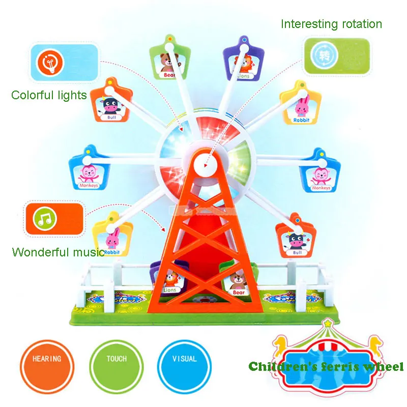 

Light Ferris Wheel Ferris Wheel Toy Music Ferris Wheel Multicolor Plastic Electric Entertainment Gift Toy Cute Hobby Kid Game