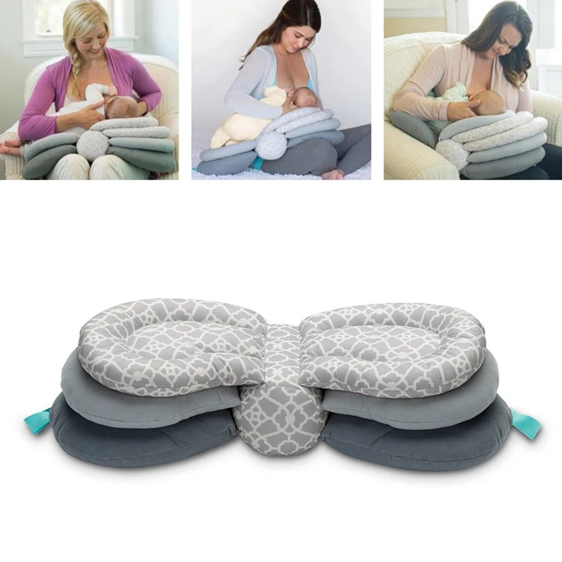 

Multifunctional Height Adjustable Nursing Pillow Breastfeeding Support Infant Baby Pillow Anti Vomiting Milk Newborn Bed Cushion
