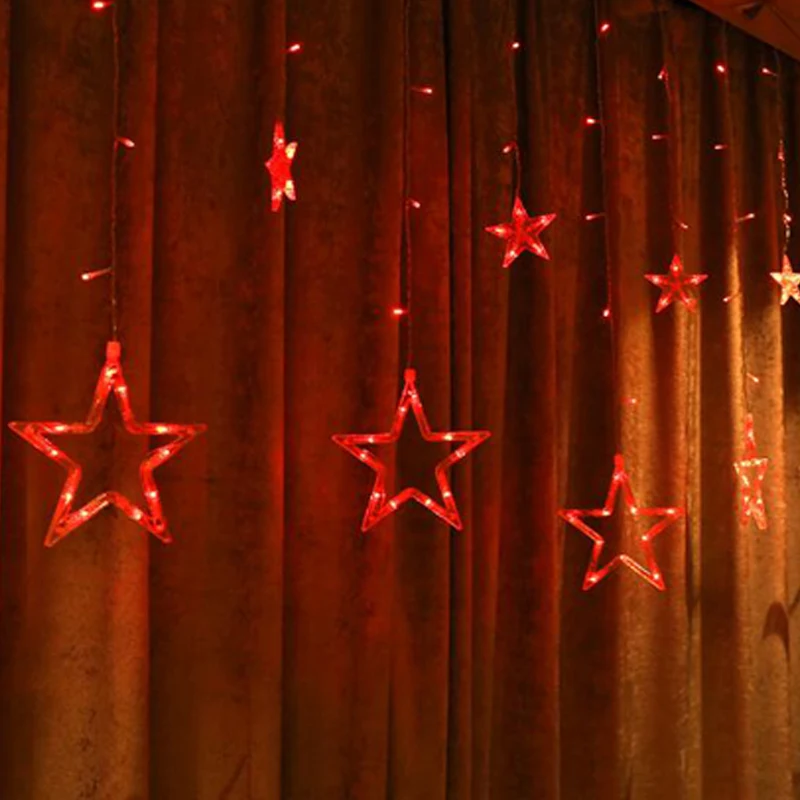 Led Christmas String Fairychristmas lights indoor  Plug Garland Lamp Decorations for Home Party Garden Wedding Holiday lighting (2)