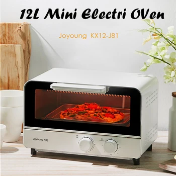 

Joyoung Electric Baking Oven KX12-J81 Bread Barbecue Oven Home Made Pizza Dounts Cake 800W 12L Time Setting Roaster Oven