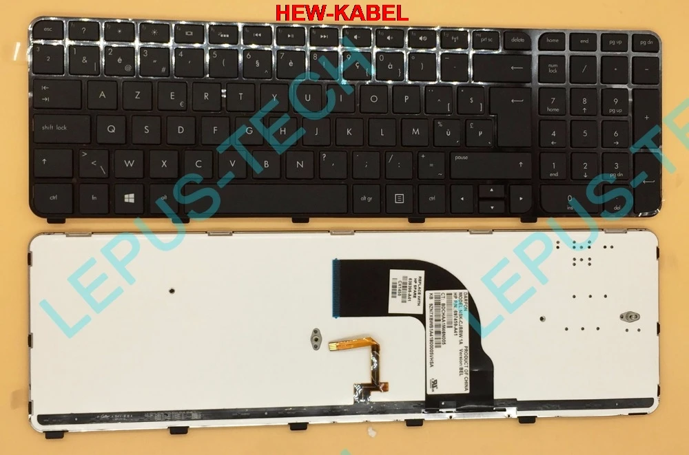 

Original BE Keyboard for HP DV7-7000 keyboard with backlight