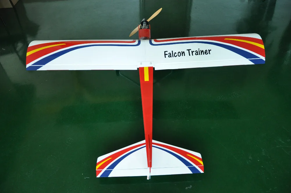 Falcon Trainer 20cc Gasoline RC Airplane Balsa Wood Plane Model Aircraft for Trainer