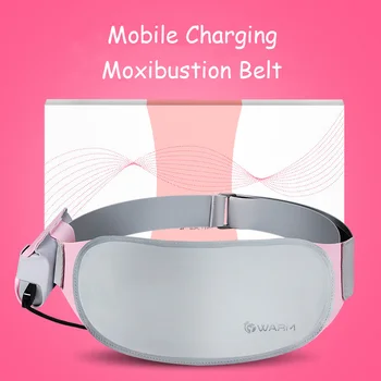 

SHARE HO Portable Moxibustion Belt Pure Chinese Moxa Eletrica Women Gynaecopathia Therapy Warm Uterus Irregular Menstruation