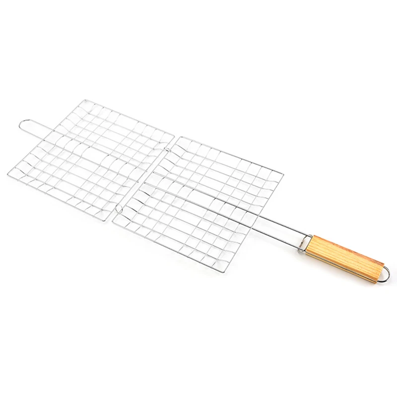 

1 Pcs Hamburg Grilled Fish Clip Barbecue Net BBQ Tool for Outdoor Camping Picnic Hot Sale