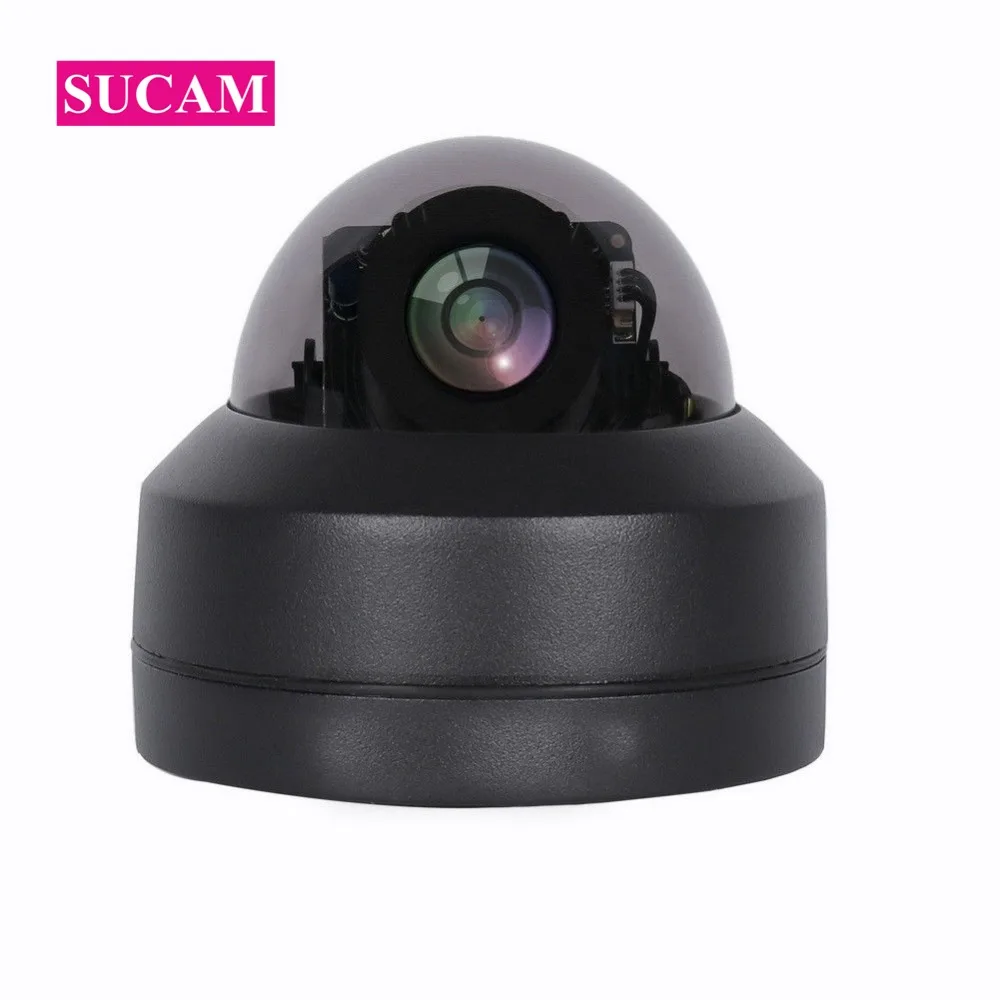 

5.0Megapixel IP PTZ Camera Outdoor Pan Tilt 2.8-12mm Optical Zoom Black Metal Mini PTZ POE Motion Detection IP Security Camera