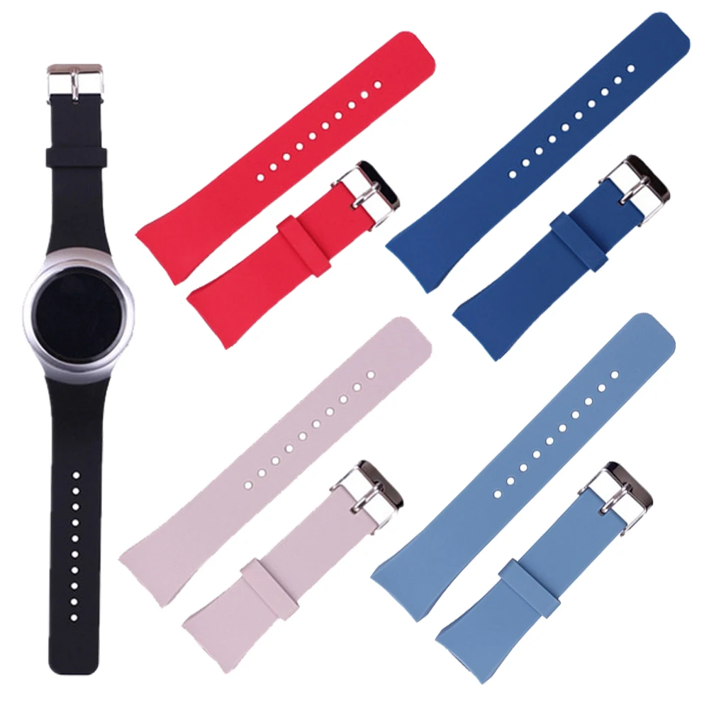Ремешок силиконовый для Samsung Galaxy Gear S2 R720 R730 | Электроника