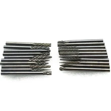 3 мм вольфрамовые стальные файлы твердосплавные ротационные Алмазные Заусенцы Набор Подходит Dremel инструмент для изготовления ювелирных изделий