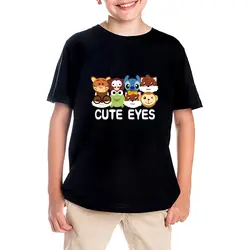Летняя футболка детская одежда 2018 Новое поступление 100% хлопок футболки для девочек мультфильм уличная брендовая футболка для Для