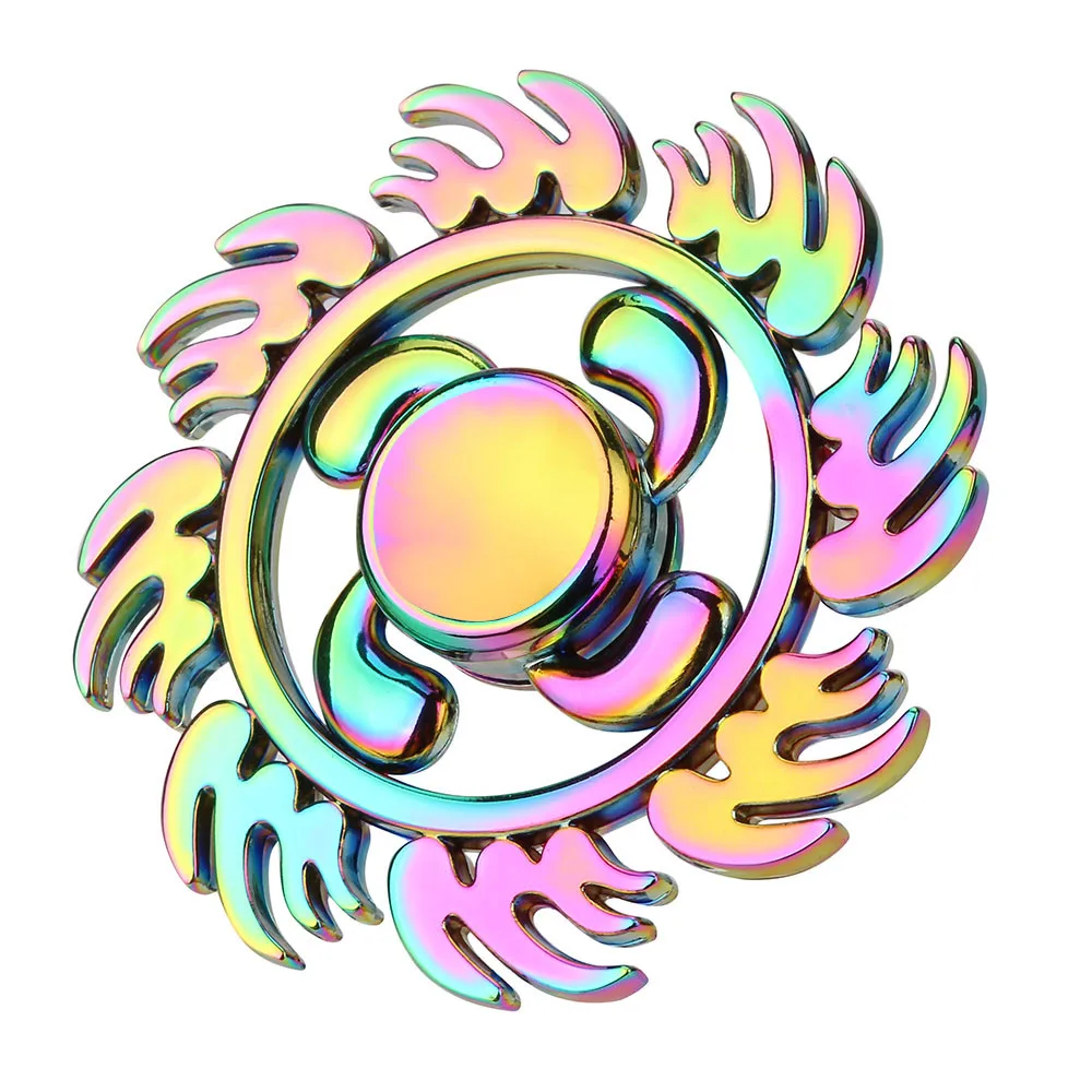 2017 Mais Novo EDC Tri Spinner Spinner Fidget Fidget Brinquedo Mão Triângulo Brinquedo dedo EDC Foco TDAH Autismo Anti Stress Brinquedos Do Miúdo presente