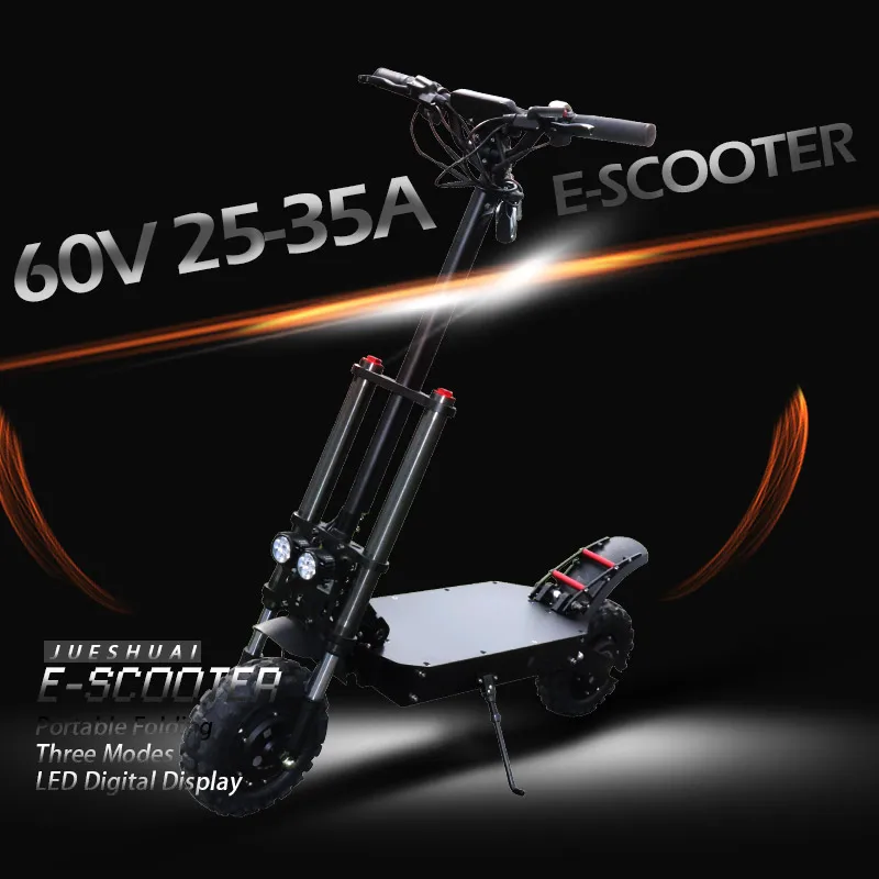60 в 2600 Вт/3200 Вт Электрический Скутер макс 80 км/ч с батареей samsung Patinete Eletrico Adulto