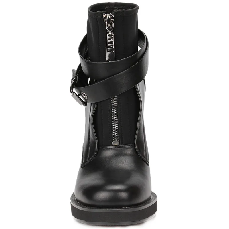 Mayor Mujer Venta Cremallera Negro Tobillo Nuevas 41 Gran Por Zapatos 35 Llegadas Tamaño Sarairis Al Botas Dropship Altos Tacones Mujer De S7wqw1HPB