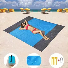 210x200cm Sand Free Beach Mat Outdoor Picnic Blanket Rug Mattress Pad MSD-ING