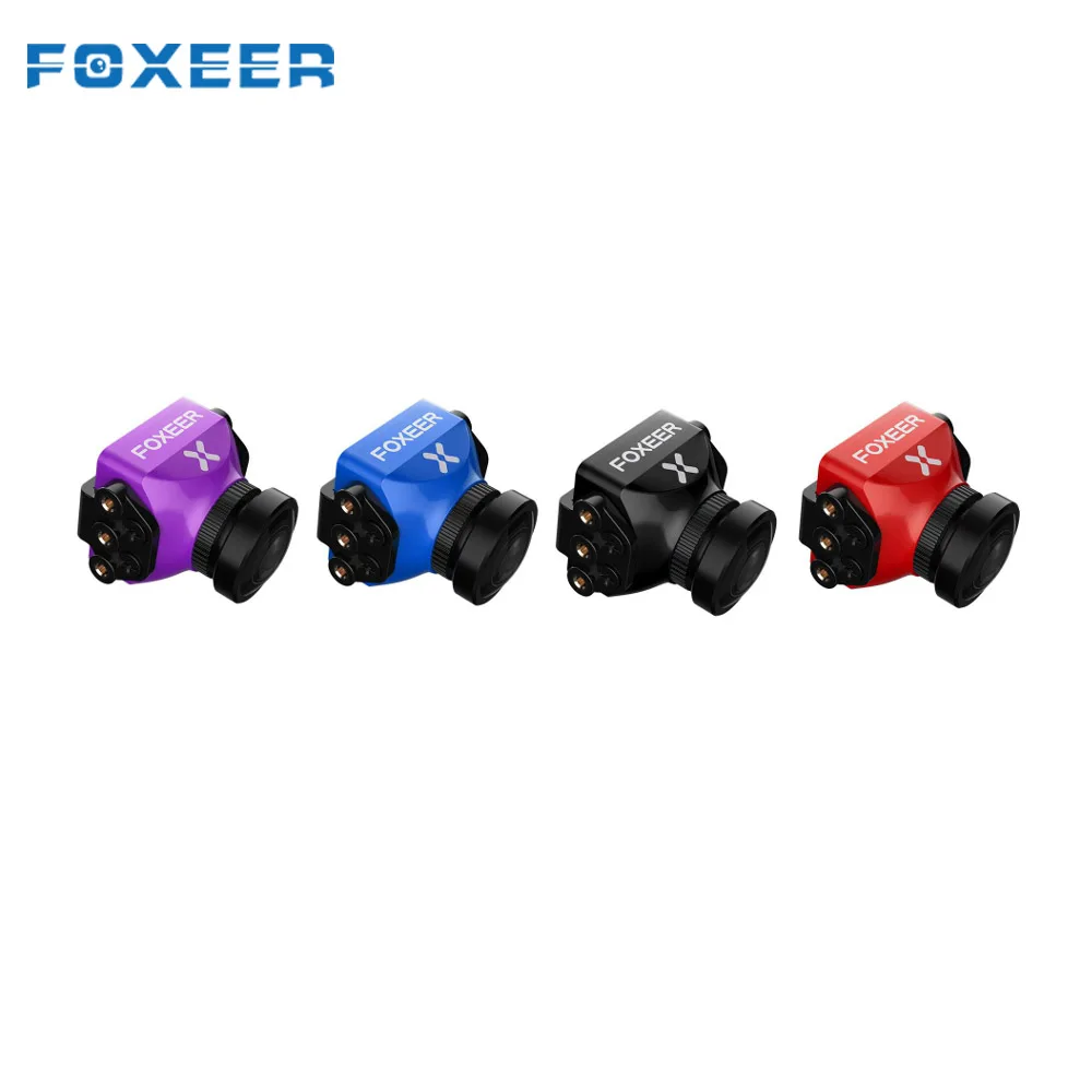 

Foxeer Predator V3 16:9/4:3 1.8mm/2.5mm PAL/NTSC Switchable 1000TVL Super WDR OSD 4ms Latency Mini FPV Camera Remote Control