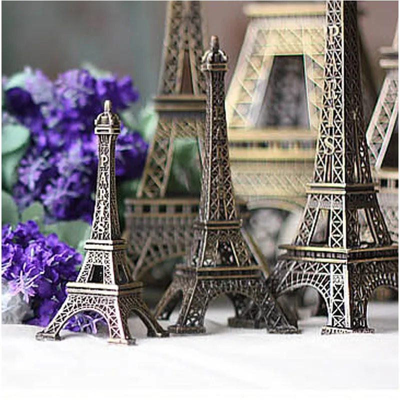 

iron tower Key buckle Window display ornaments Photographic props for model Desktop Home decoration Multi-size optional