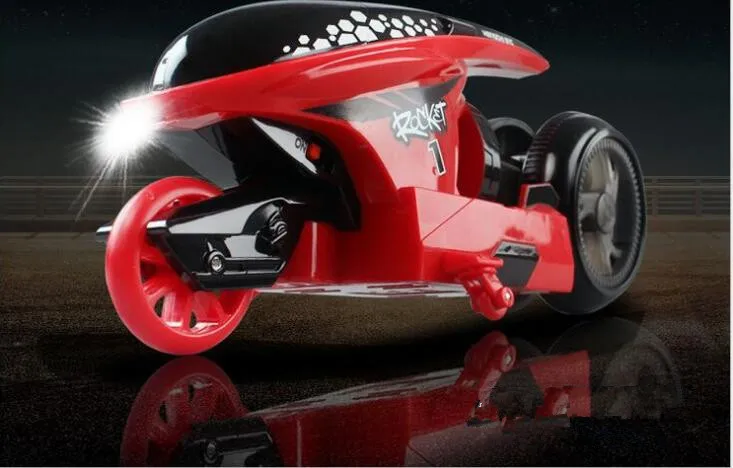 XY-001 RC пульт дистанционного управления два колеса трюк Дрифт мотоцикл 1/12 масштаб 4CH 2,4 г электрическая игрушка-мотор для детей в подарок vs JXD806 - Цвет: Красный