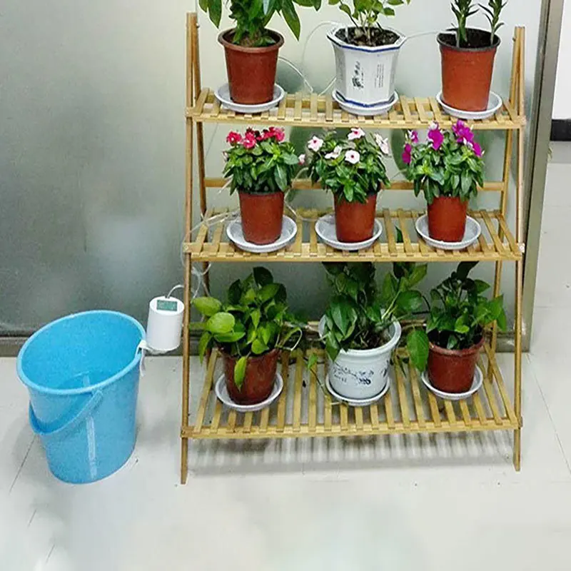 Plant Control Intelligent Garden Automatic Watering Controller Indoor Plants Drip Irrigation Device Water Pump Timer System Plant Control Intelligent Garden Automatic Watering Controller Indoor Plants Drip Irrigation Device Water Pump Timer System