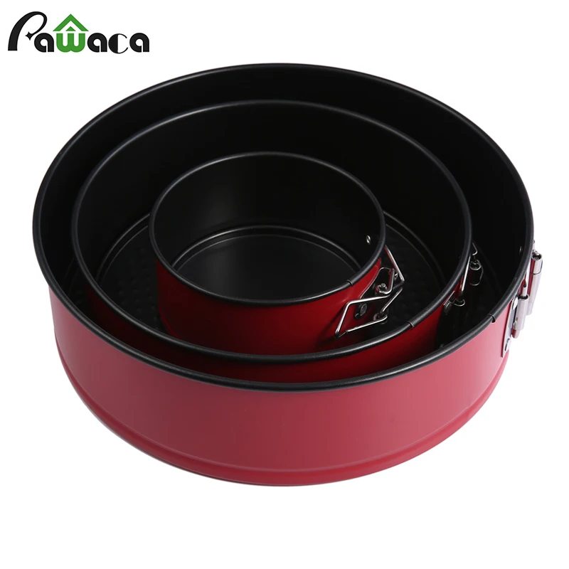 Cake Pan Mold Three Sizes Non stick Springform Pan Metal Stainless