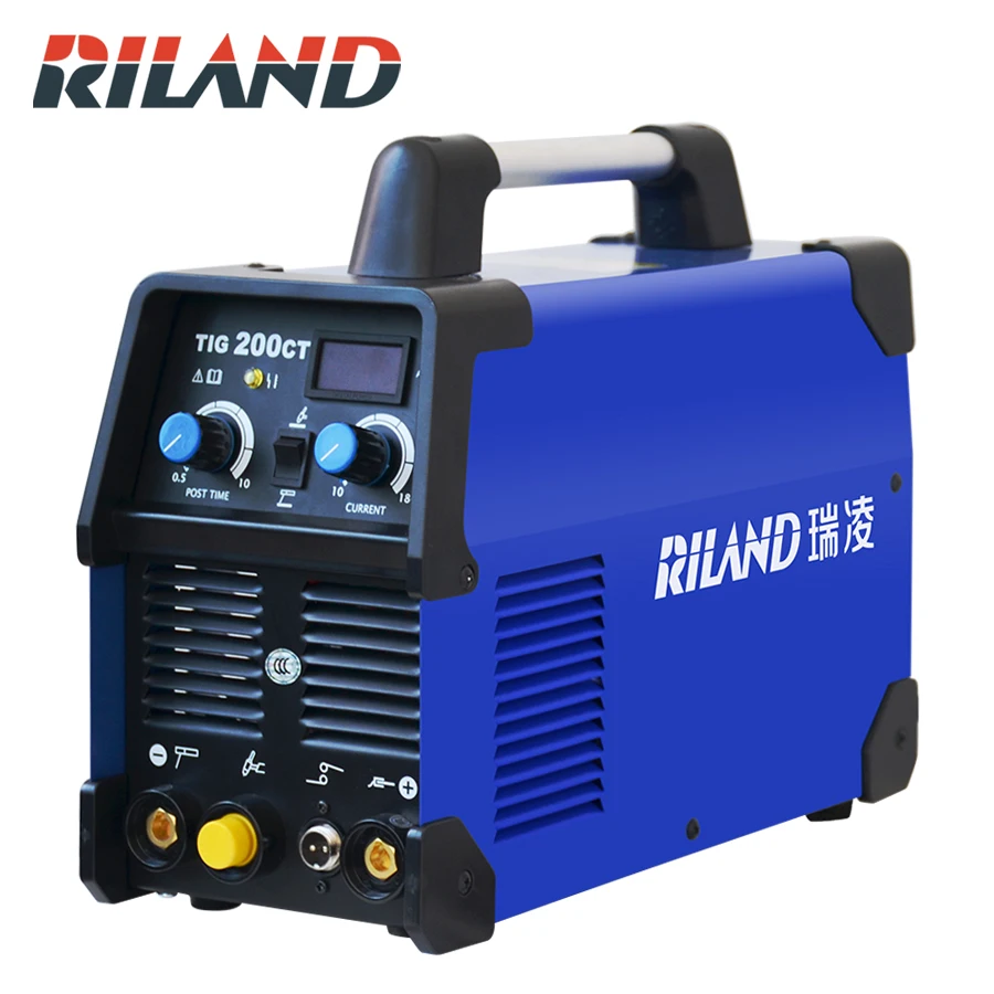 RILAND 220V TIG200CT TIG инвертор сварочный аппарат инвертор сварочный аргон Tig сварочный аппарат для пайки работы