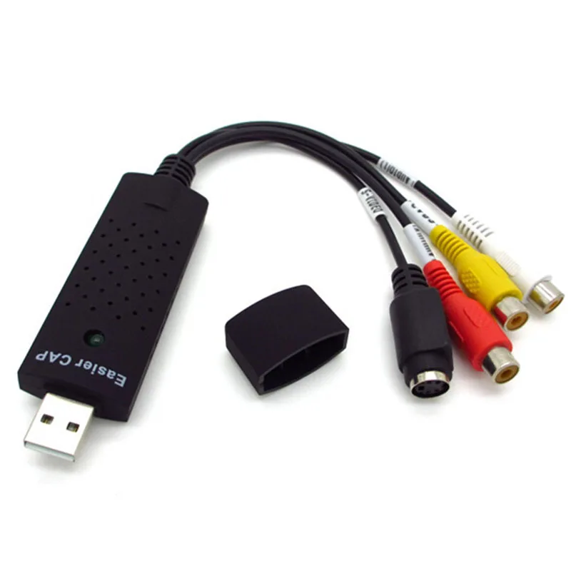 

Desxz Easiercap Capture Card Video Adapter Cable To RCA Converter for Computer Camera JS21