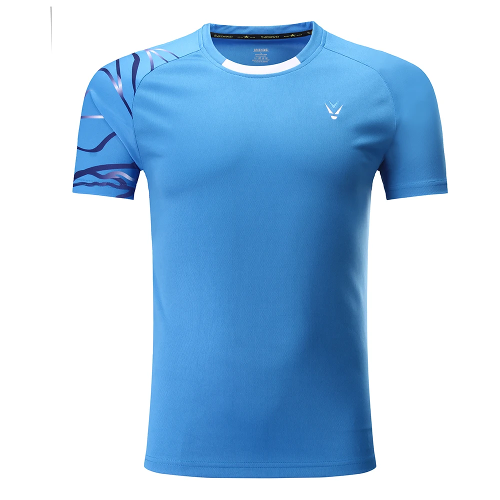 Free Print Quick Dry Badminton, Sports T Shirt , Tennis T Shirt Male/female , Tennis Shirts ,table T