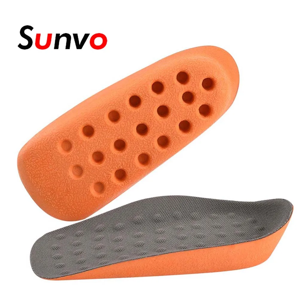 

Sunvo Add 2cm Heights Wearing Socks Massaging Insole Ergonomic Height Increasing Breathable Comfort Insoles For Men and Women