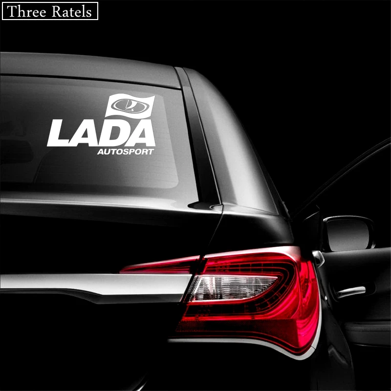 Three Ratels TZ 591 10 на 16.1см 1 5шт LADA AUTOSPORT ЛАДА АВТОСПОРТ наклейки авто автомобиль