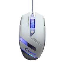 USB Проводная оптическая мышь Pro игровая мышь 2000 dpi Регулируемая 4 кнопки эргономичный светодиодный подсветка геймер Мыши для ПК ноутбука