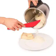 Цельный универсальный силиконовый длинный скребок крема для скребки лопатка для торта силиконовые лопатки для выпечки силиконовый скребок