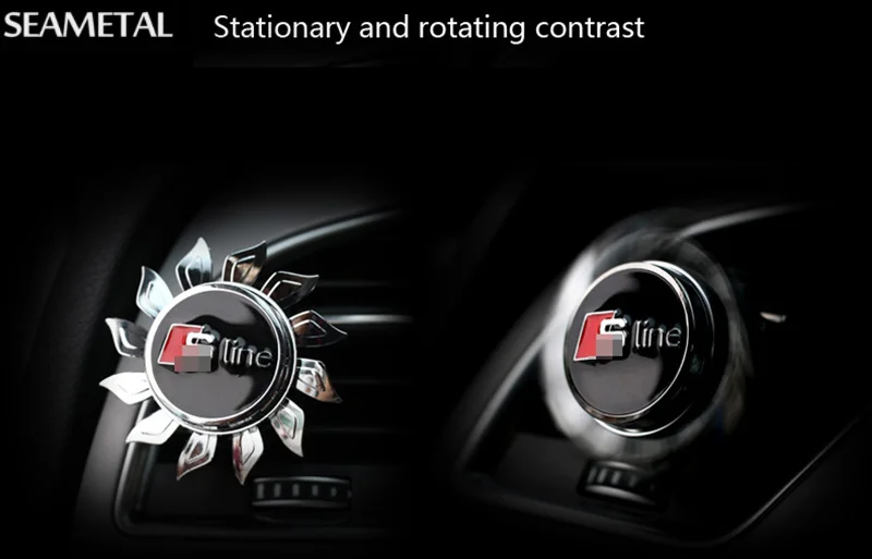 Per Audi A3 A4 A5 A6 A7 Q3 Q5 Q7 S3 S4 Auto profumo Deodorante Uscita  Dell'aria Auto Sline Logo Sella Clip Rotante Su Auto styling|a6 phone|a5  navigationa5 scanner - AliExpress
