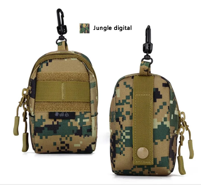 

Men Nylon Molle Bag Waist Bag Hung Wear-resistant Package Travel Mobile Phone Molle Accessories Bag LY0035 First Aid Kit