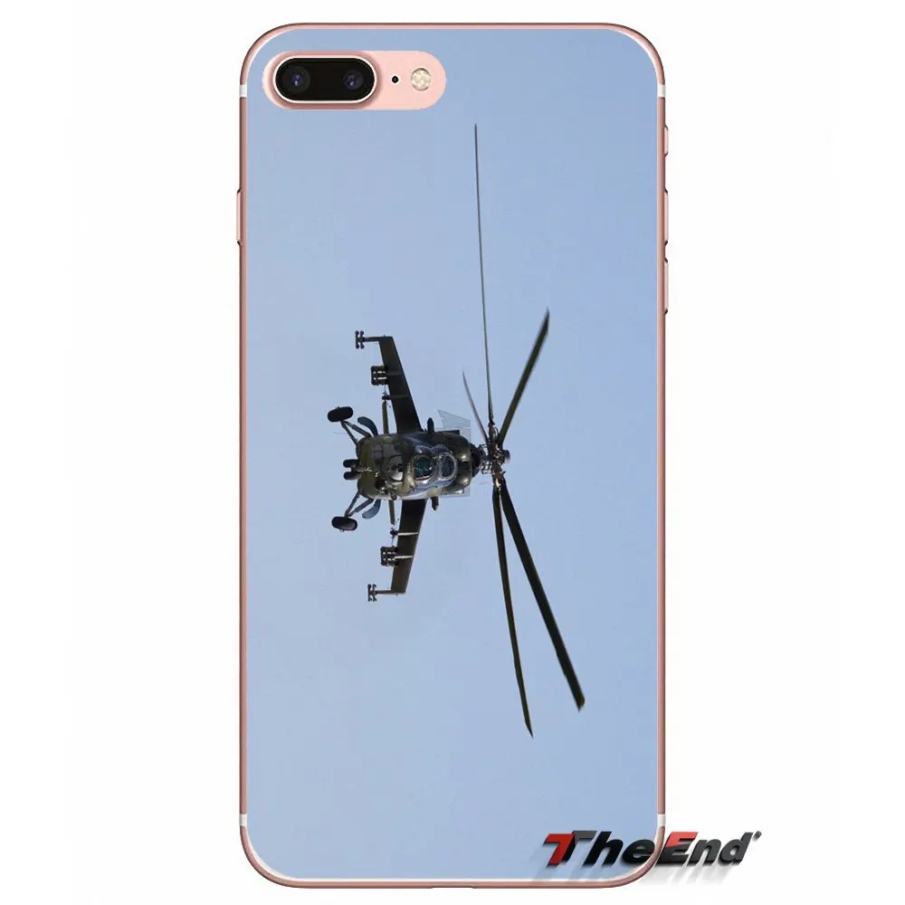 Mil Mi 24 задний вертолет военный чехол для Xiaomi Redmi 4 3 3S Pro Mi3 Mi4 Mi4i Mi4C Mi5 Mi5S Max Note 2 4|case for