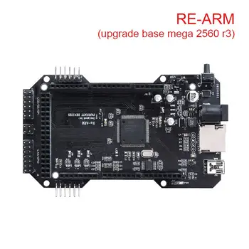 

3D Printer Parts Cloned RE-ARM 3D Printer Board Upgrade Mega 2560 R3 32 Bit A4988/DRV8825/TMC2208/TMC2130 To Ramps 1.4/1.5/1.6