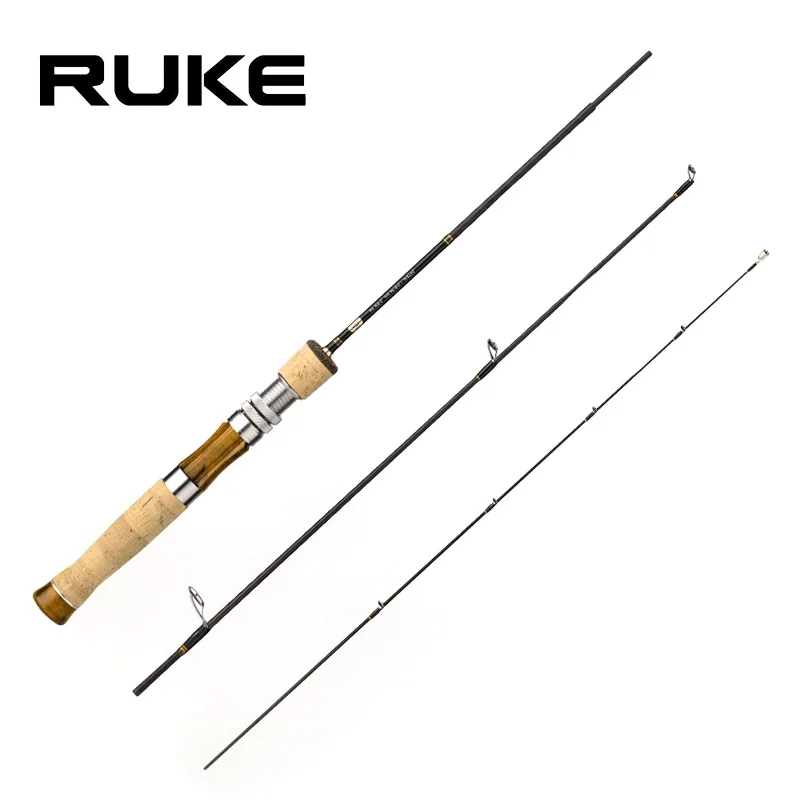 

2018 RUKE New Fishing Rod Super Light, Super Soft Rod, 1.4m 3 Sections, Portable for Fishing, High Quality and Classical rod