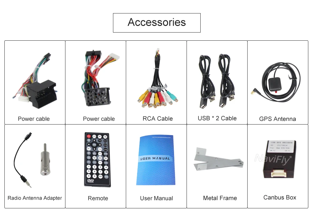 Top NaviFly Original UI 7" Car DVD multimedia player For BMW/E39 X5 E53 With Car GPS radio audio BT USB SD Canbus RDS MIC E39 17