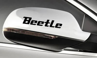

2pc car rearview mirror sticker for VW Beetle