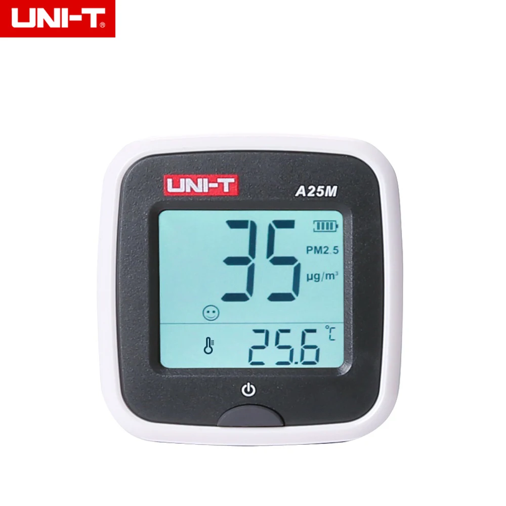 UNI T A25M PM2.5 Testers Air Quality Measurement 0500ug/Cubic meters