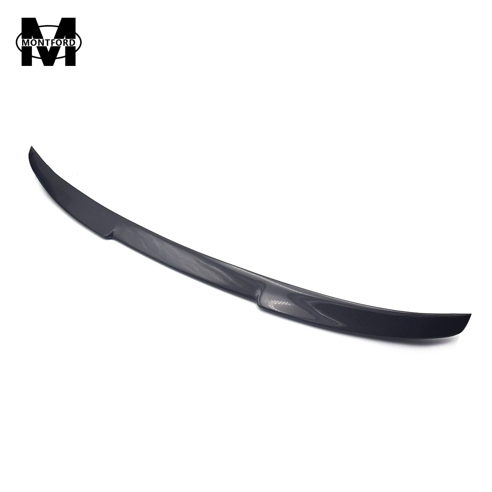 

MONTFORD Car Styling For Audi A5 Coupe 2Door 2008-2016 High Quality Carbon Fiber Modified Rear Spoiler Tail Lip Wing Decoration