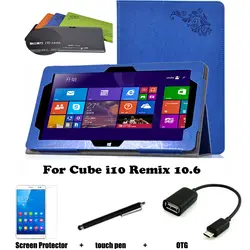 Protective Leather Case Защитной Оболочки/Кожи Для Cube i10 Ремикс Case 10.6 ''Tablet PC покоя