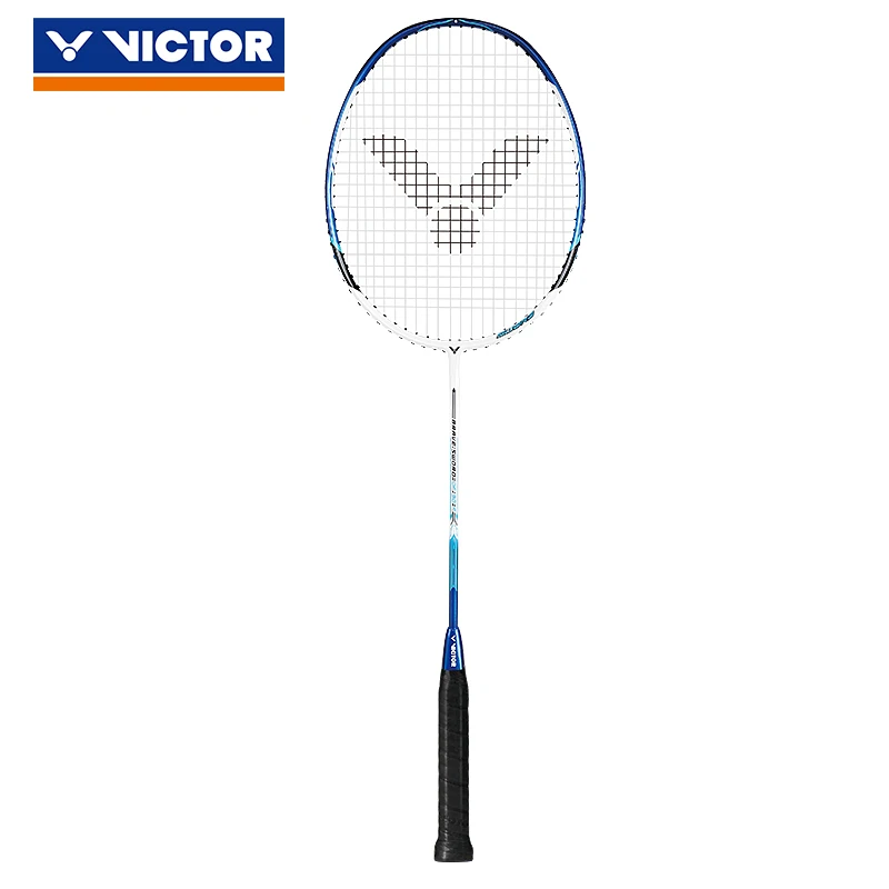Оригинальная ракетка для бадминтона Victor из 100% углеродного волокна с свободным
