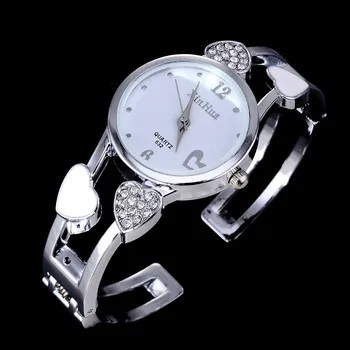 

Women Luxury Bangle Watches Fashion Bracelet Ladies Watch Crystal Stainless Steel Women Wristwatch Relogio Feminino Reloj Mujer