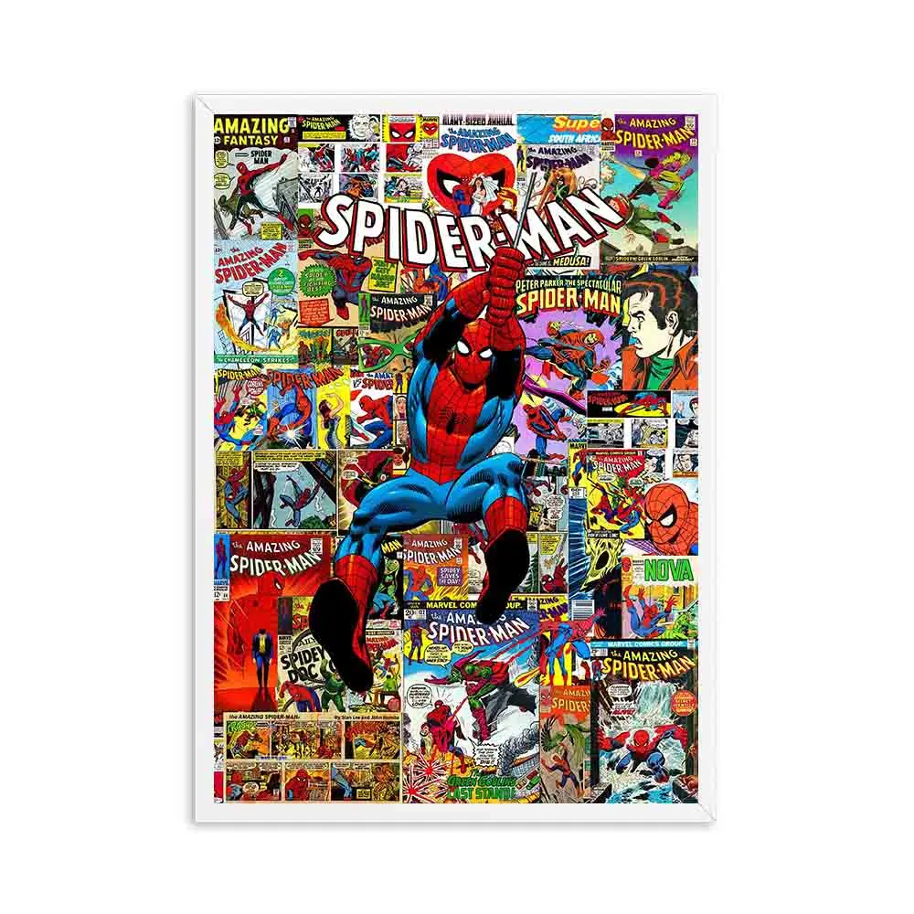 Marvel Super Hero Collage Characters Giant Wall Art poster Print