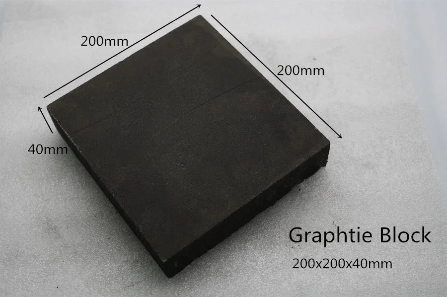 200*200*40 mmgraphtie блок для латунь литейных форм/синтетический графит лист реальная |