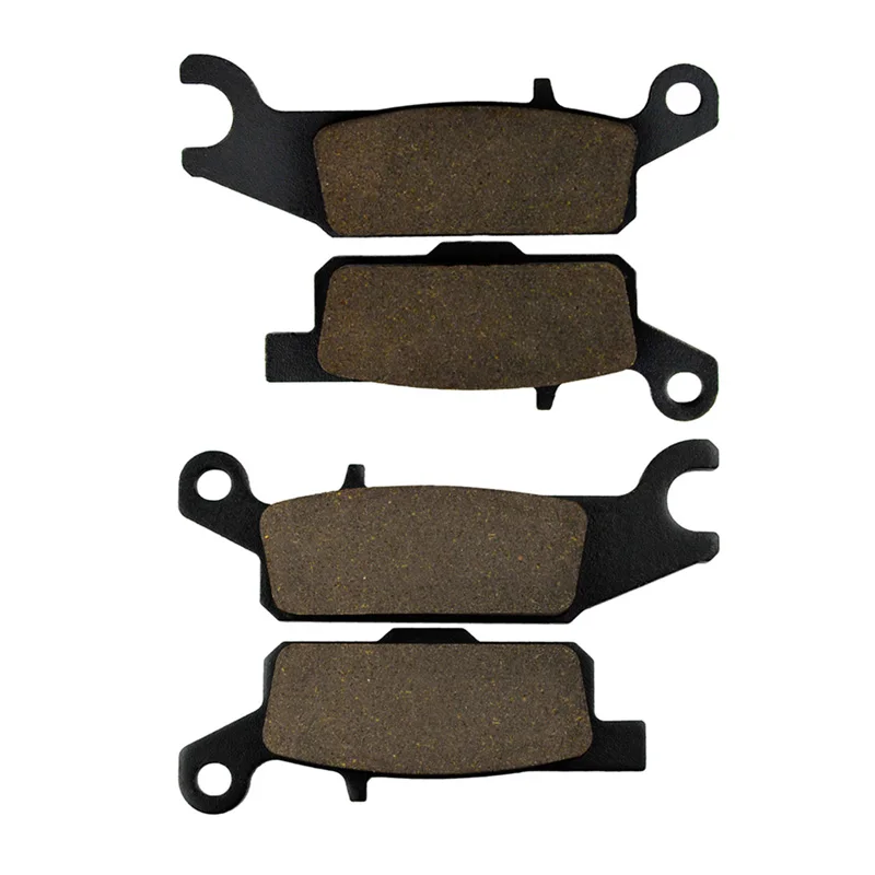 Motorcycle Left & Right Rear Brake Pads For YAMAHA YFM 550 Grizzly FGHY