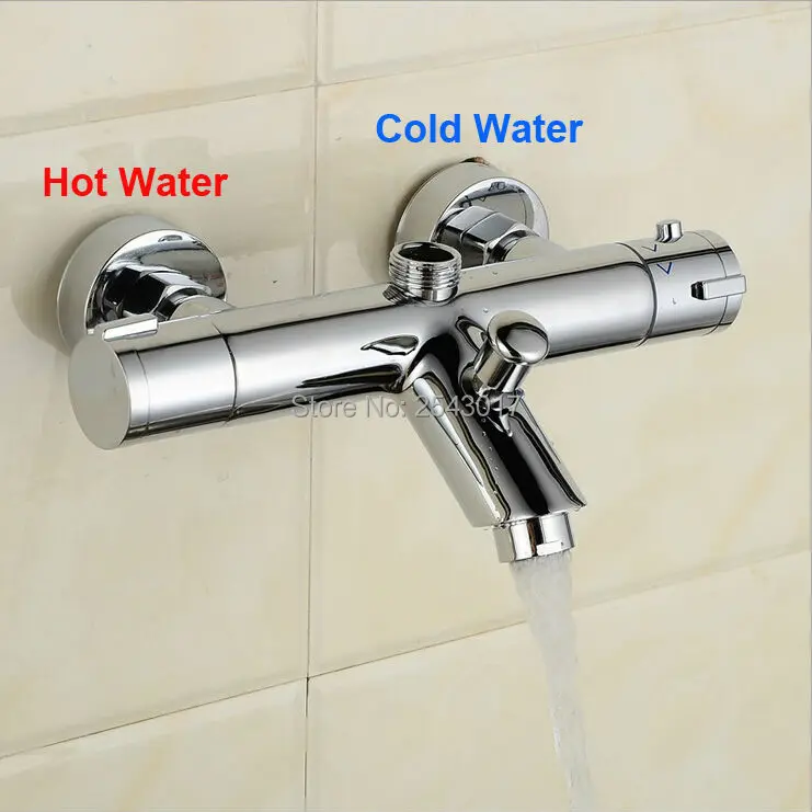 GIZERO хромированная отделка для ванной комнаты термостат кран для душа настенный смеситель для ванной душ torneira banheiro ZR956
