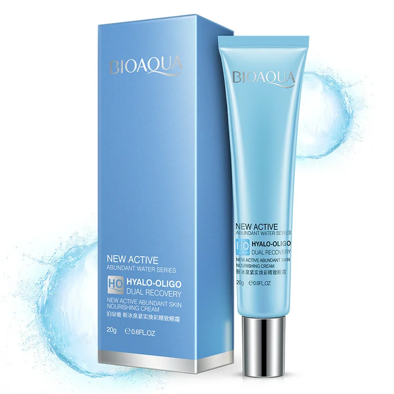 

20g BIOAQUA Natural New Spring Water Eye Cream Moisturizing Dark Circles Remover Anti Pufiness Anti Wrinkles Make Up Skin Care
